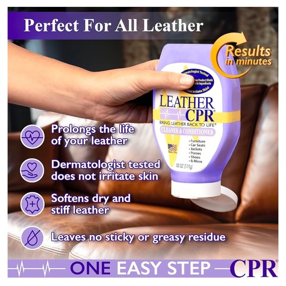Leather CPR Cleaner & Conditioner 18oz - Picture 4 of 7